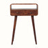 Bokel Home Console Tables Hamade Open Console Table, Small - Honey Caramel