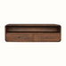 Bokel Home Console Tables Hamade Open Wall-Mounted Console Table - Chestnut