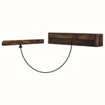 Bokel Home Console Tables Kimber Wall Mounted Console Table - Natural