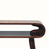 Bokel Home Console Tables Laurie Open Console Table - California Walnut