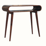 Bokel Home Console Tables Laurie Open Console Table - Chestnut