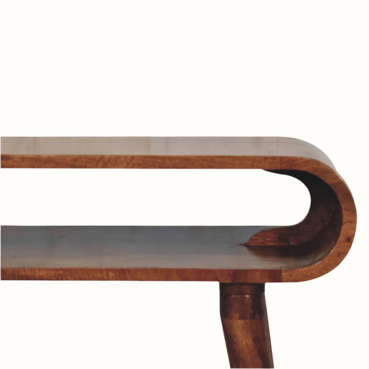 Bokel Home Console Tables Laurie Open Console Table - Honey Caramel