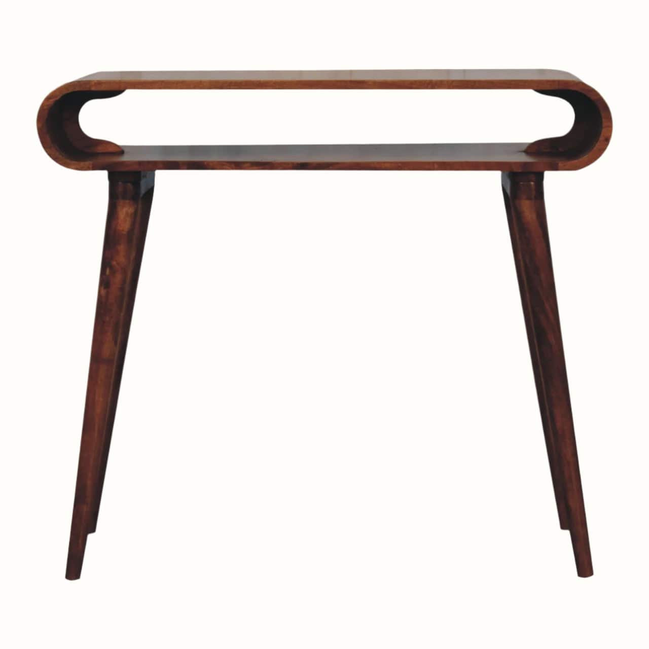 Bokel Home Console Tables Laurie Open Console Table - Honey Caramel