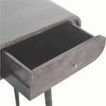 Bokel Home Console Tables Merrill 2 Drawer Console Table - Ash Black