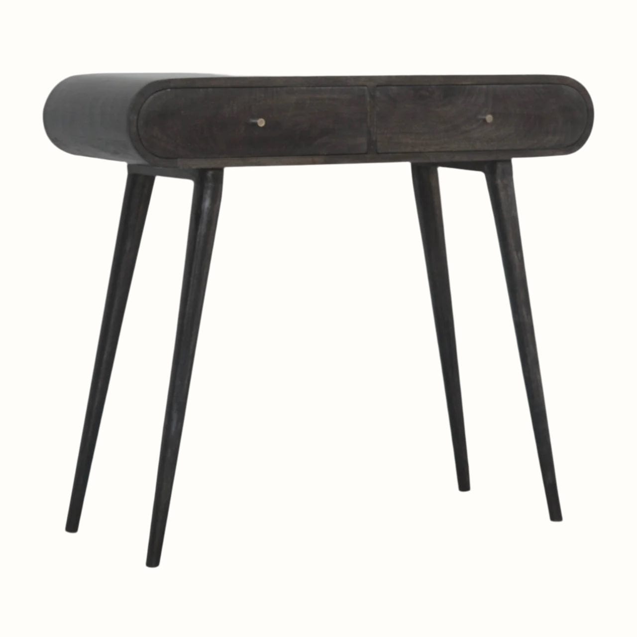 Bokel Home Console Tables Merrill 2 Drawer Console Table - Ash Black