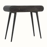 Bokel Home Console Tables Merrill 2 Drawer Console Table - Ash Black