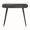 Bokel Home Console Tables Merrill 2 Drawer Console Table - Ash Black
