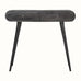 Bokel Home Console Tables Merrill 2 Drawer Console Table - Ash Black