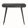 Bokel Home Console Tables Merrill 2 Drawer Console Table - Ash Black