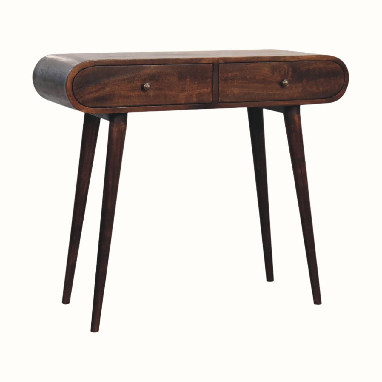 Bokel Home Console Tables Merrill 2 Drawer Console Table - Light Walnut