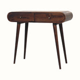 Bokel Home Console Tables Merrill 2 Drawer Console Table - Light Walnut