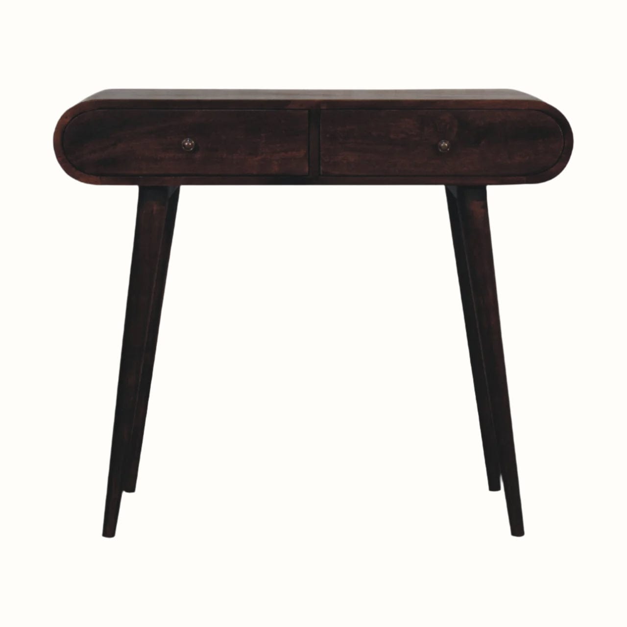 Bokel Home Console Tables Merrill 2 Drawer Console Table - Light Walnut