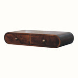 Bokel Home Console Tables Merrill Wall Mounted Console Table - California Walnut