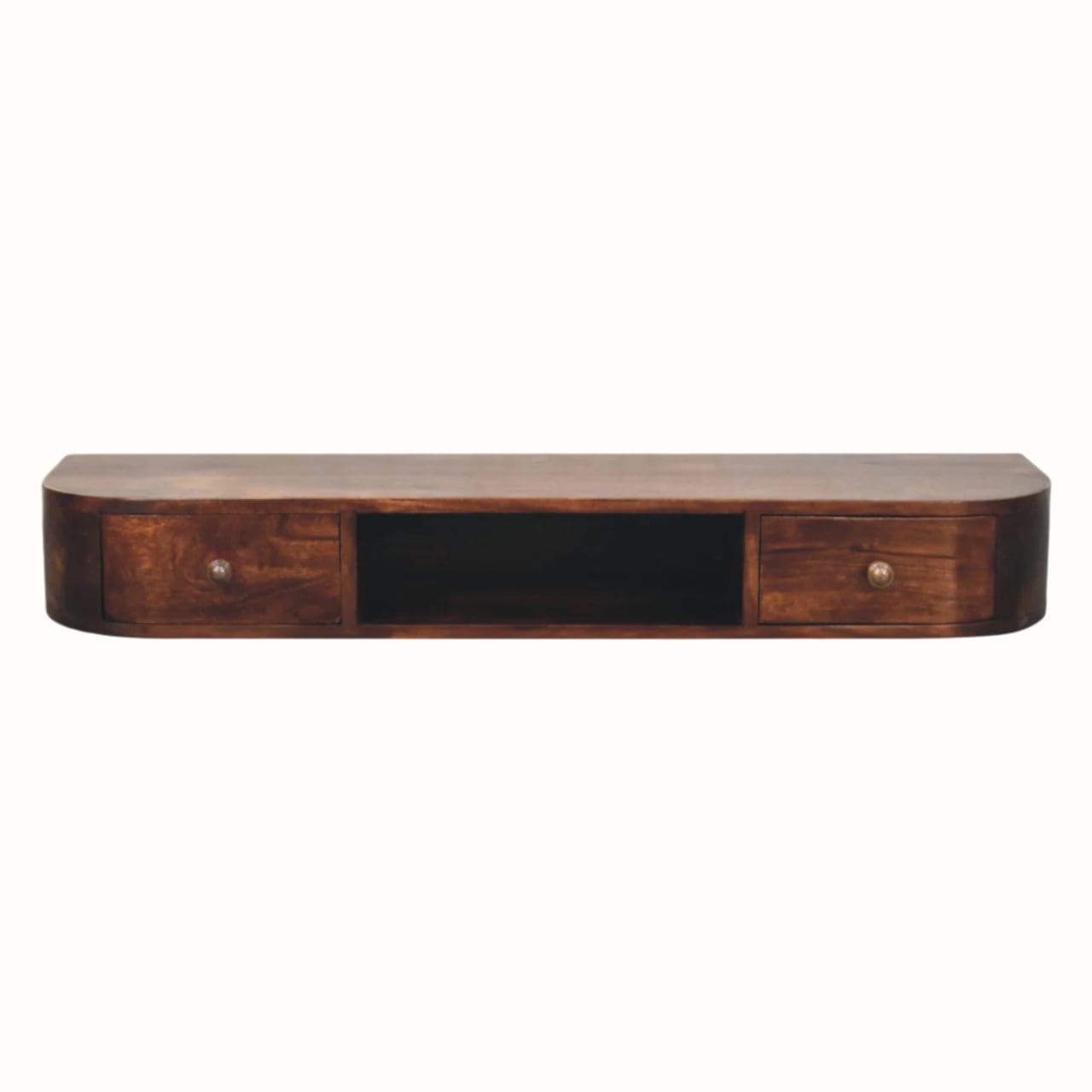 Bokel Home Console Tables Molina Wall Mounted Console Table - California Walnut