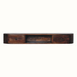Bokel Home Console Tables Molina Wall Mounted Console Table - Chestnut