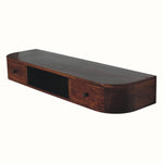 Bokel Home Console Tables Molina Wall Mounted Console Table - Chestnut
