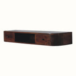 Bokel Home Console Tables Molina Wall Mounted Console Table - Chestnut