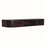 Bokel Home Console Tables Molina Wall Mounted Console Table - Chestnut