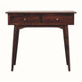 Bokel Home Console Tables Nilson 2 Drawer Console Table, Medium - California Walnut