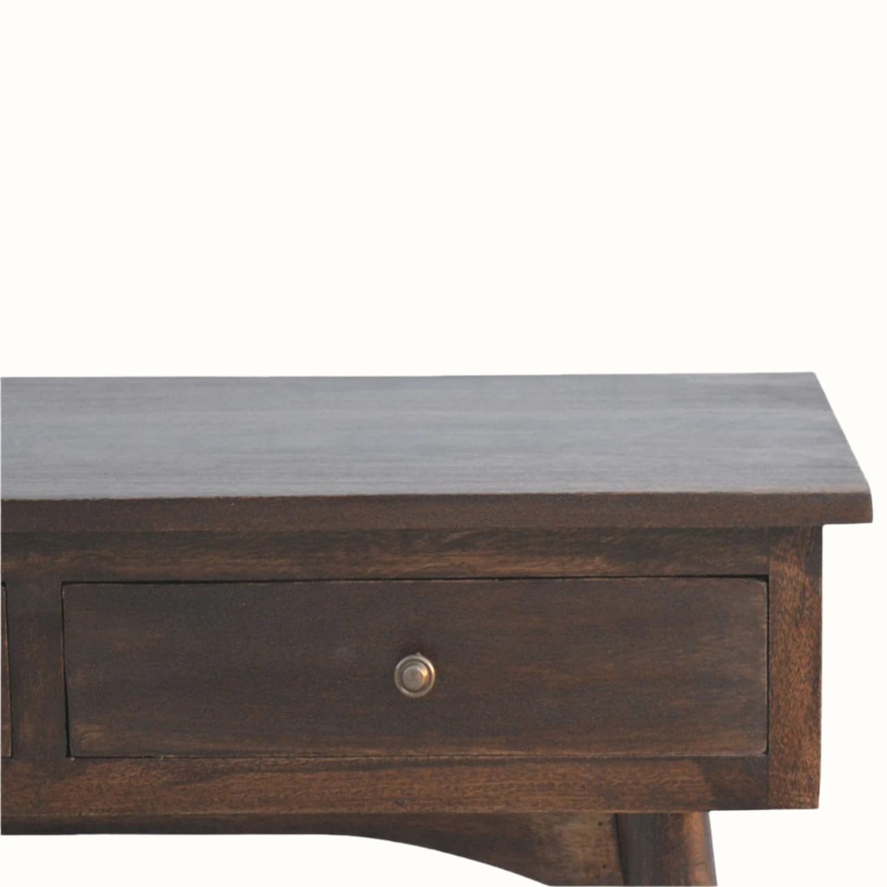 Bokel Home Console Tables Nilson 2 Drawer Console Table, Medium - Light Walnut
