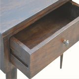 Bokel Home Console Tables Nilson 2 Drawer Console Table, Medium - Light Walnut