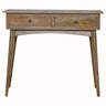 Bokel Home Console Tables Nilson 2 Drawer Console Table, Medium - Natural