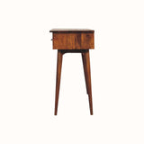 Bokel Home Console Tables Nilson 3 Drawer Console Table, Large - Chestnut