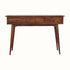 Bokel Home Console Tables Nilson 3 Drawer Console Table, Large - Chestnut