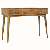 Bokel Home Console Tables Nilson 3 Drawer Console Table, Large - Natural