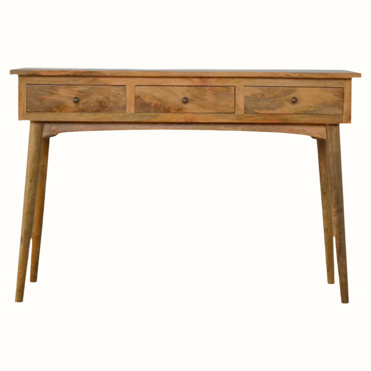 Bokel Home Console Tables Nilson 3 Drawer Console Table, Large - Natural