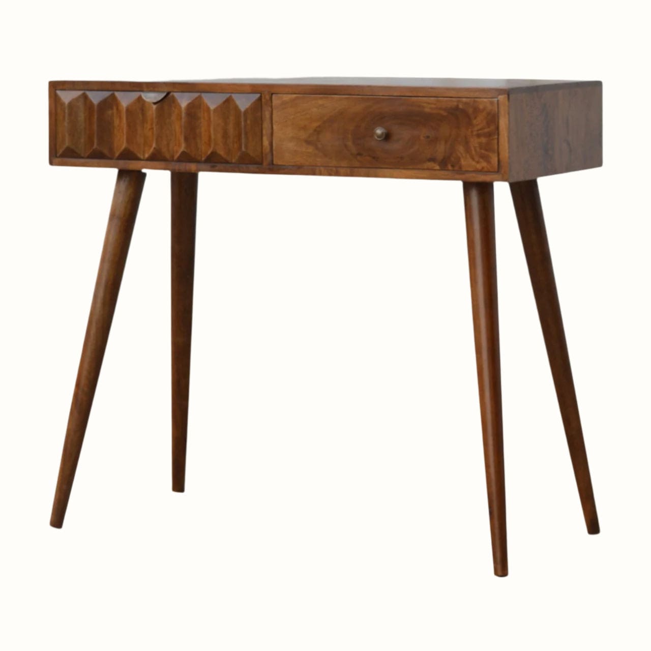 Bokel Home Console Tables Prism Console Table - Chestnut