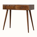 Bokel Home Console Tables Prism Console Table - Chestnut