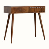 Bokel Home Console Tables Prism Console Table - Chestnut
