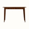 Bokel Home Desks Ellis 2 Drawer Writing Desk, Medium -  Chestnut