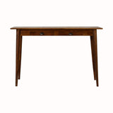 Bokel Home Desks Ellis 2 Drawer Writing Desk, Medium -  Chestnut