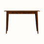 Bokel Home Desks Ellis 2 Drawer Writing Desk, Medium -  Chestnut