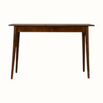 Bokel Home Desks Ellis 2 Drawer Writing Desk, Medium -  Chestnut