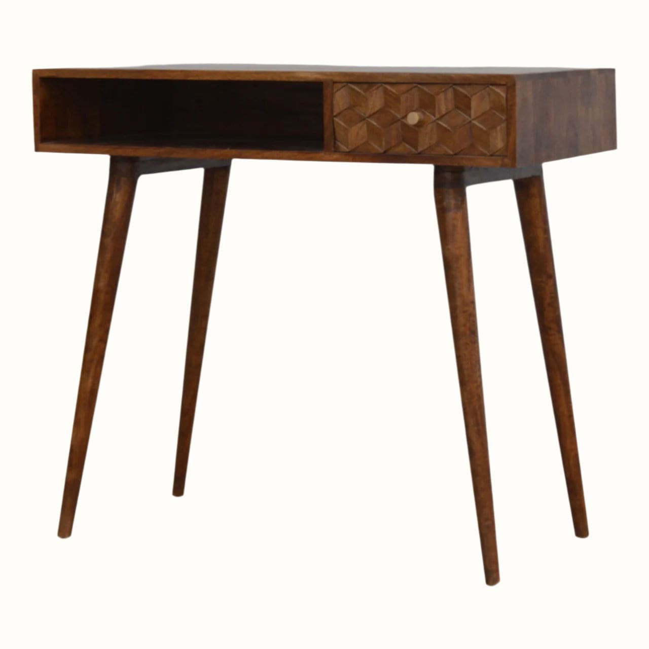 Bokel Home Desks Felix Writing Desk - Chestnut