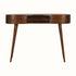 Bokel Home Desks Haft Writing Desk, Large - Chestnut