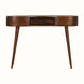 Bokel Home Desks Haft Writing Desk, Large - Chestnut
