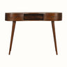 Bokel Home Desks Haft Writing Desk, Large - Chestnut