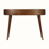 Bokel Home Desks Haft Writing Desk, Large - Chestnut
