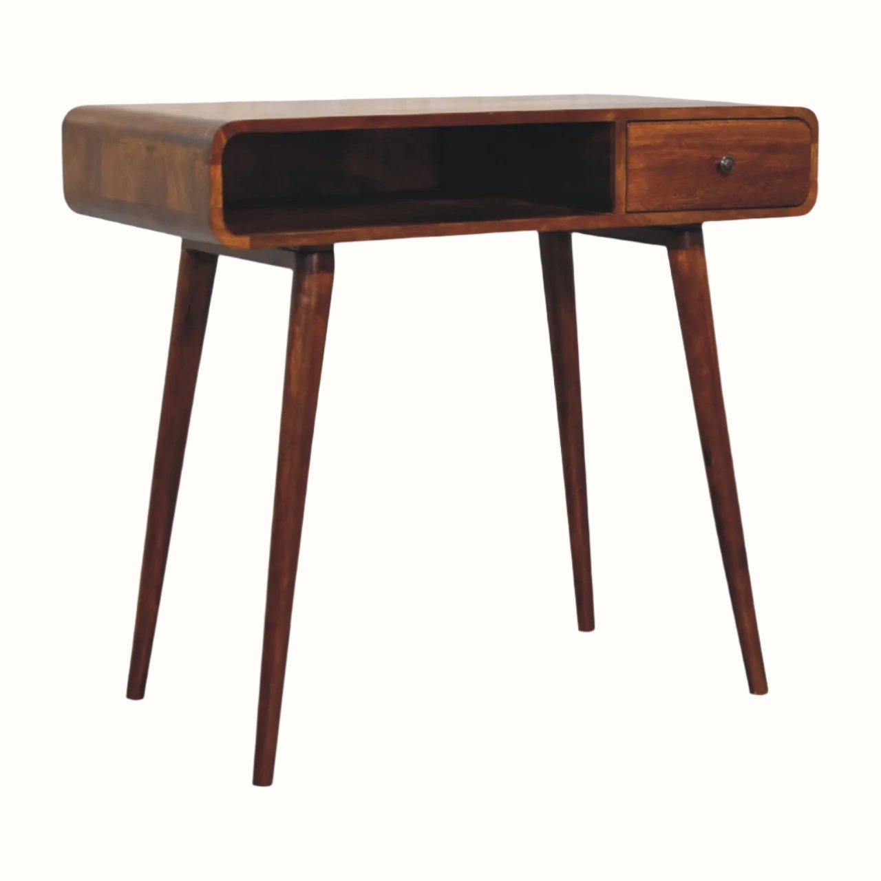 Bokel Home Desks Hamade Open Writing Desk - Chestnut