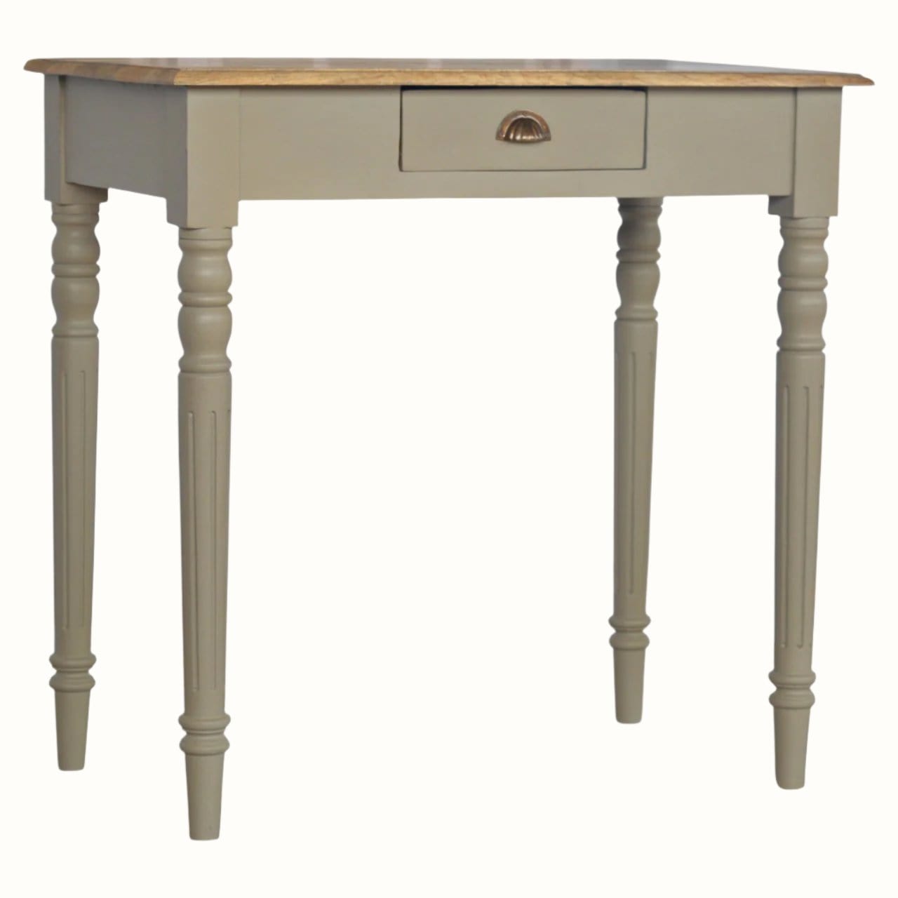 Bokel Home Desks Louis Writing Desk, Medium - French Grey