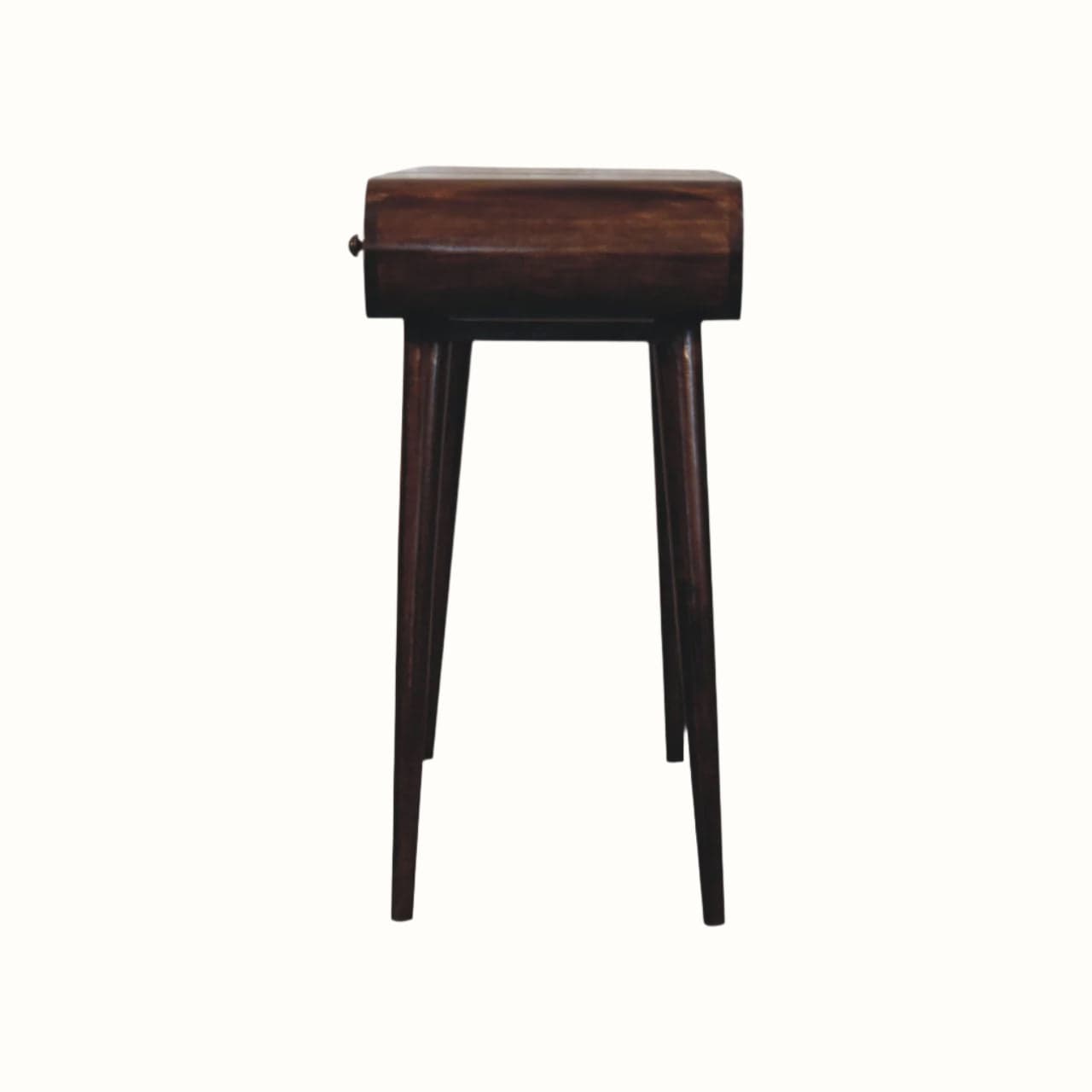 Bokel Home Dressing Tables Merrill Dressing Table with Foldable Mirror, Medium - California Walnut