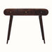 Bokel Home Dressing Tables Merrill Dressing Table with Foldable Mirror, Medium - California Walnut