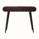 Bokel Home Dressing Tables Merrill Dressing Table with Foldable Mirror, Medium - California Walnut