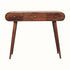 Bokel Home Dressing Tables Merrill Dressing Table with Foldable Mirror, Medium - Honey Caramel