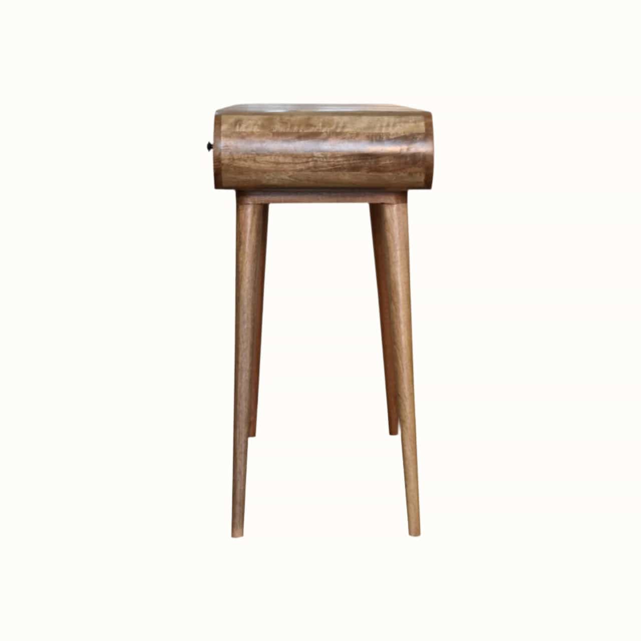 Bokel Home Dressing Tables Merrill Dressing Table with Foldable Mirror, Medium - Natural