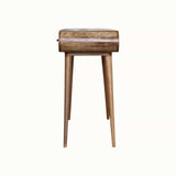 Bokel Home Dressing Tables Merrill Dressing Table with Foldable Mirror, Medium - Natural